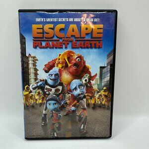 Escape From Planet Earth DVD PG Brendan Fraser Anchor Bay Animated Adventure